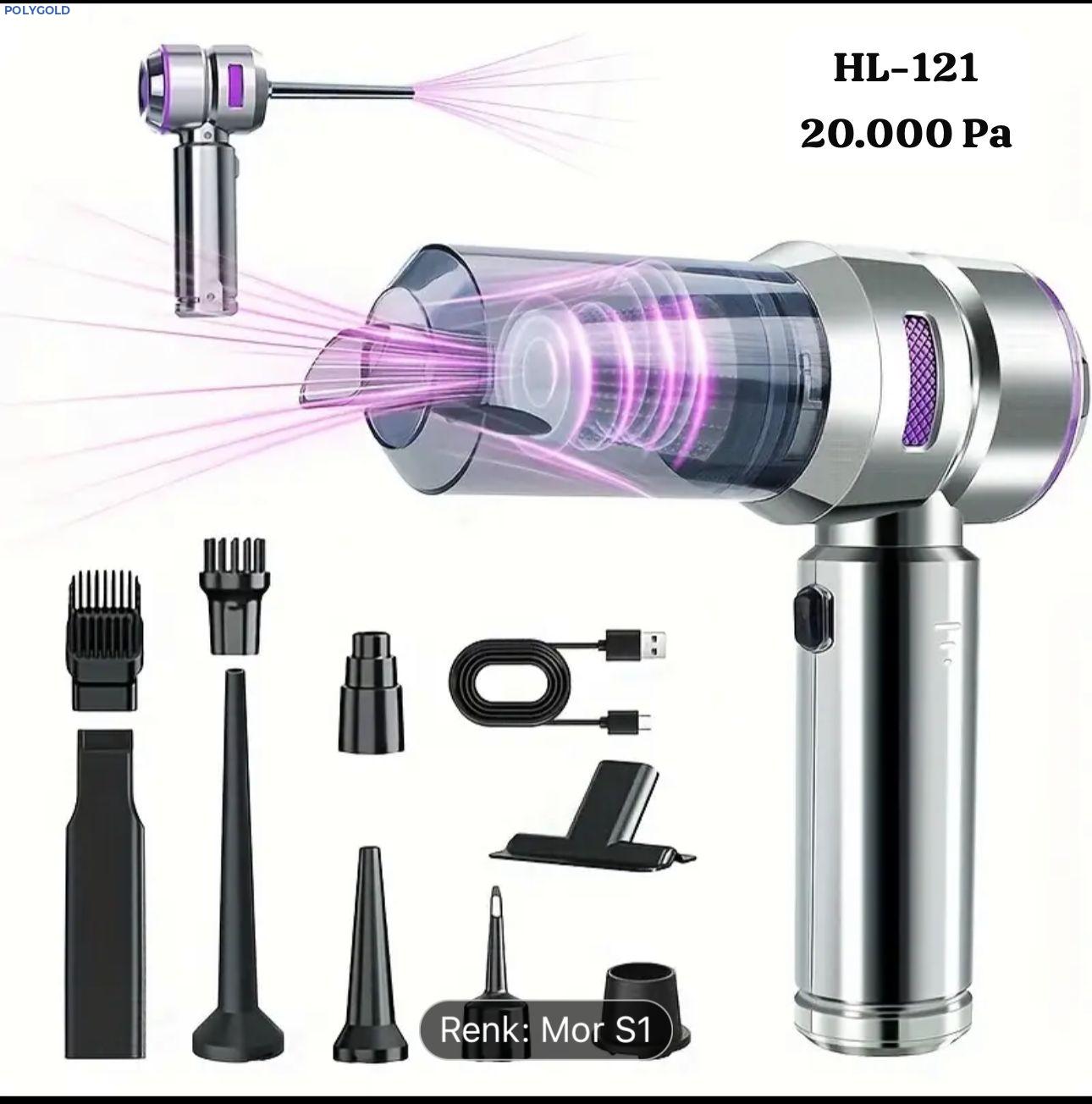 LEERFEİ HL-121 ARAÇ SÜPÜRGESİ