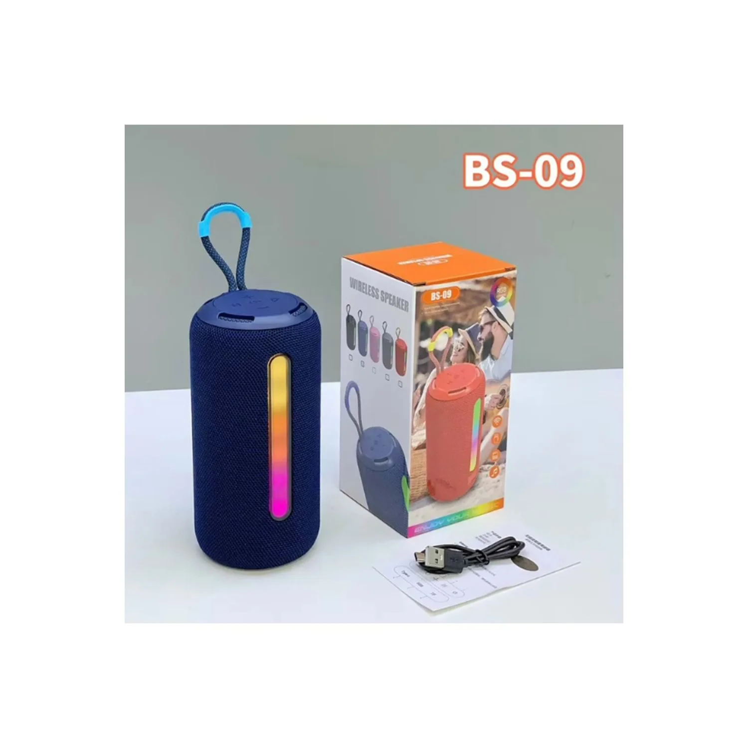BS-09 IŞIKLI BLUETOOTH SPEAKER