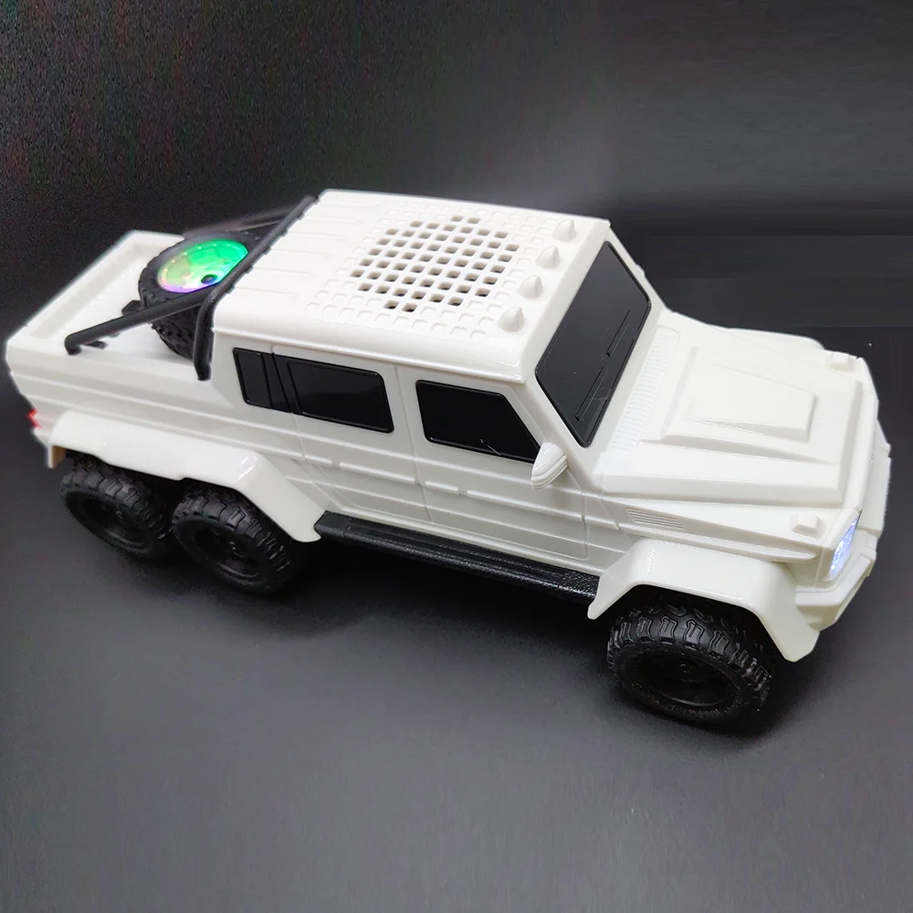 WS-G63 12W Retro klasik nostaljik araba tasarım kablosuz masaüstü parti BT mavi diş TWS TF FM radyo ile taşınabilir USB hoparlör